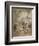 Aesop, Lion and Elephant-Arthur Rackham-Framed Premium Giclee Print