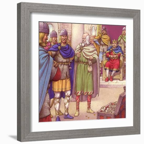 Aethelred Ii, Usually Called "The Unready"-Pat Nicolle-Framed Giclee Print