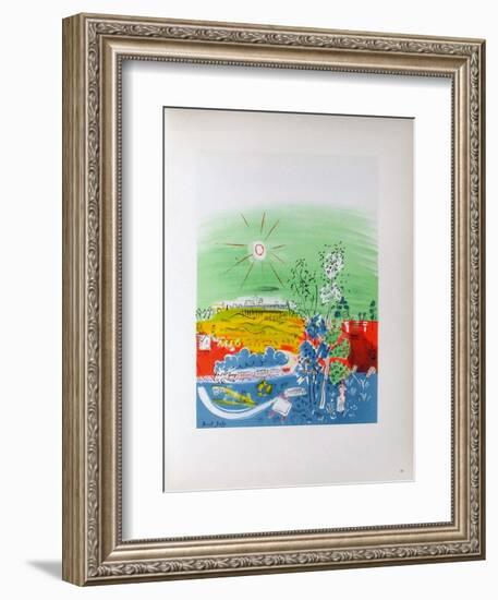 AF 1939 - Exposition D'Art Français À Kaunas-Raoul Dufy-Framed Collectable Print