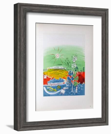 AF 1939 - Exposition D'Art Français À Kaunas-Raoul Dufy-Framed Collectable Print