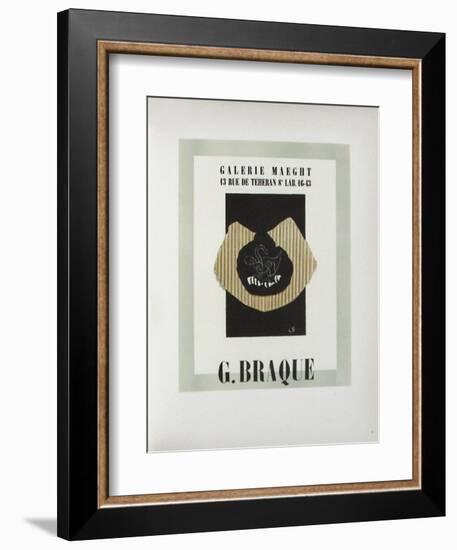 AF 1946 - Galerie Maeght-Georges Braque-Framed Collectable Print