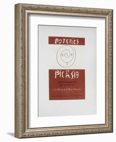 AF 1948 - Poteries de Picasso-Pablo Picasso-Framed Collectable Print
