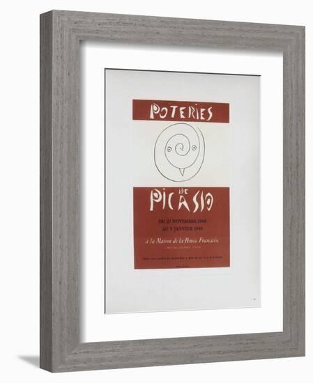 AF 1948 - Poteries de Picasso-Pablo Picasso-Framed Collectable Print