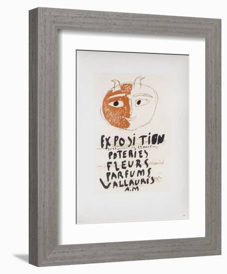 AF 1948 - Poteries Fleurs Parfums II-Pablo Picasso-Framed Collectable Print