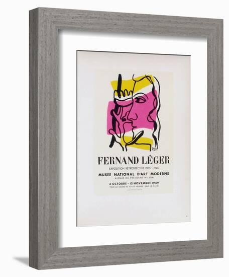 AF 1949 - Musée National D'Art Moderne-Fernand Leger-Framed Collectable Print