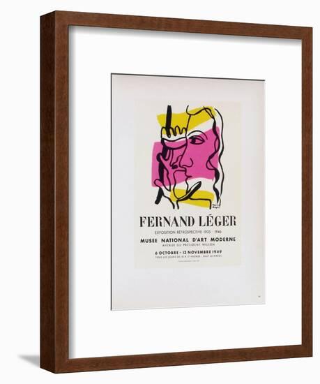 AF 1949 - Musée National D'Art Moderne-Fernand Leger-Framed Collectable Print