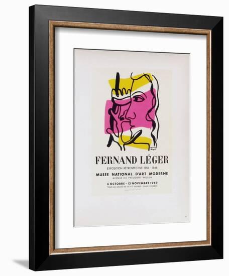 AF 1949 - Musée National D'Art Moderne-Fernand Leger-Framed Collectable Print