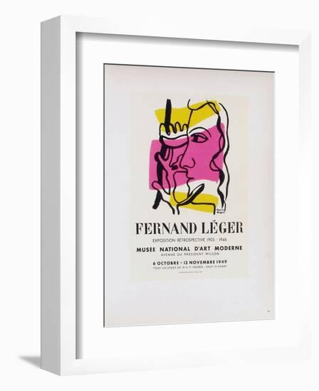 AF 1949 - Musée National D'Art Moderne-Fernand Leger-Framed Collectable Print