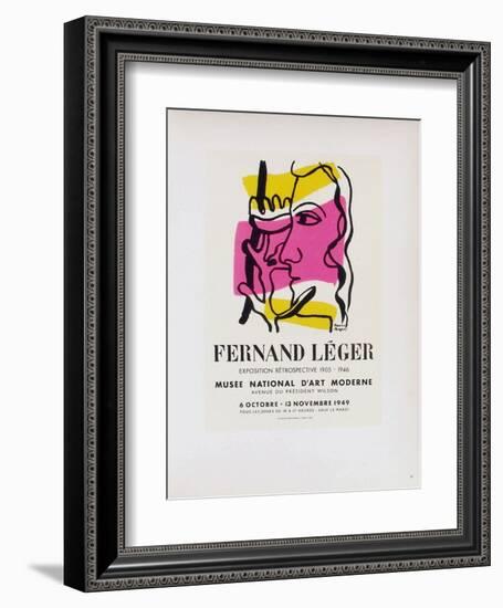 AF 1949 - Musée National D'Art Moderne-Fernand Leger-Framed Collectable Print