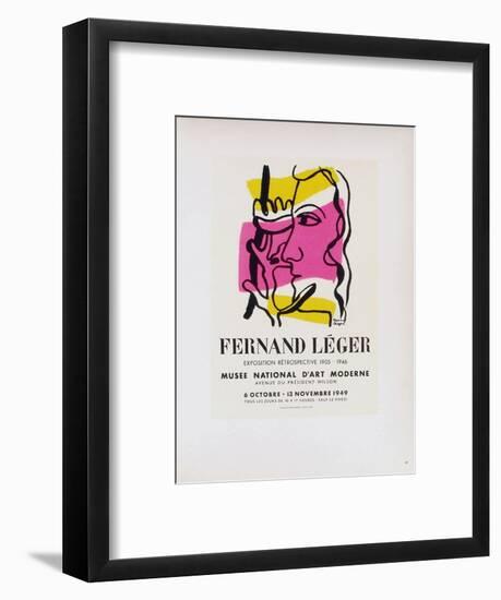 AF 1949 - Musée National D'Art Moderne-Fernand Leger-Framed Collectable Print