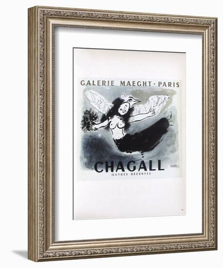 AF 1950 - Galerie Maeght-Marc Chagall-Framed Collectable Print