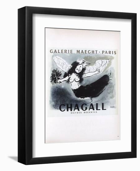 AF 1950 - Galerie Maeght-Marc Chagall-Framed Collectable Print