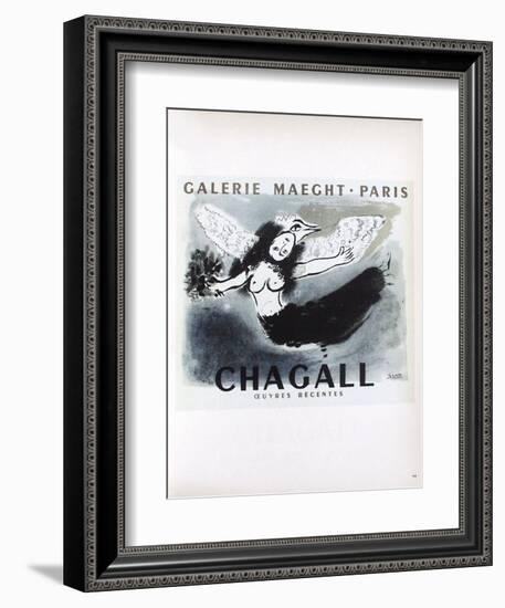 AF 1950 - Galerie Maeght-Marc Chagall-Framed Collectable Print