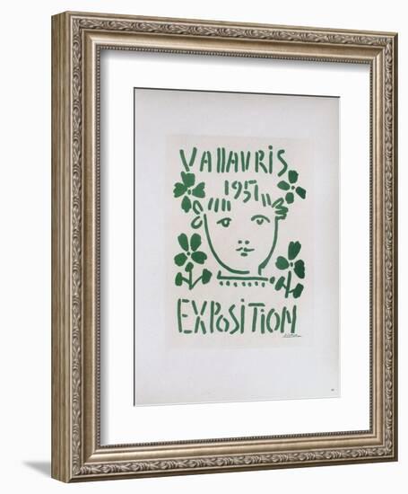 AF 1951 - Exposition Vallauris-Pablo Picasso-Framed Collectable Print