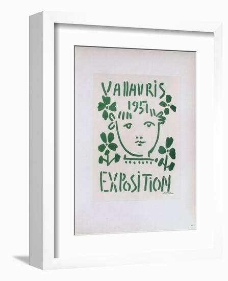 AF 1951 - Exposition Vallauris-Pablo Picasso-Framed Collectable Print