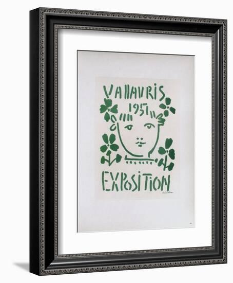 AF 1951 - Exposition Vallauris-Pablo Picasso-Framed Collectable Print