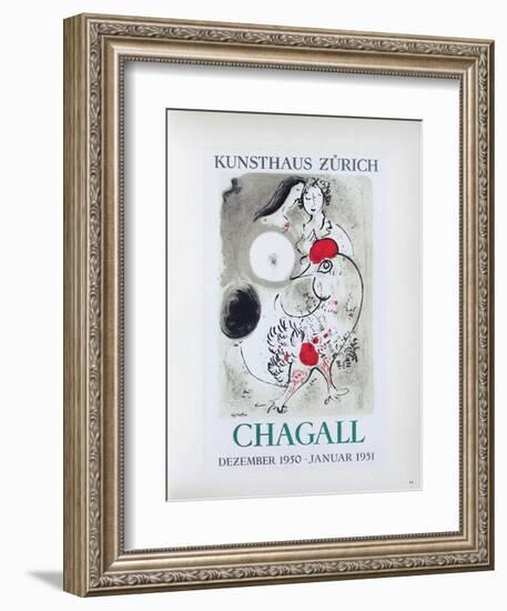 AF 1951 - Kunsthaus Zürich-Marc Chagall-Framed Collectable Print