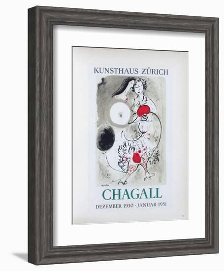 AF 1951 - Kunsthaus Zürich-Marc Chagall-Framed Collectable Print