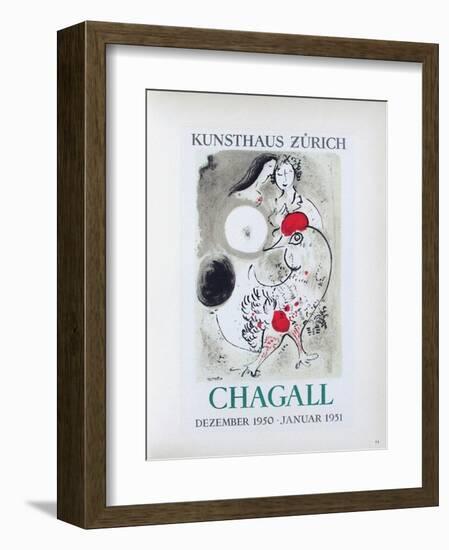 AF 1951 - Kunsthaus Zürich-Marc Chagall-Framed Collectable Print