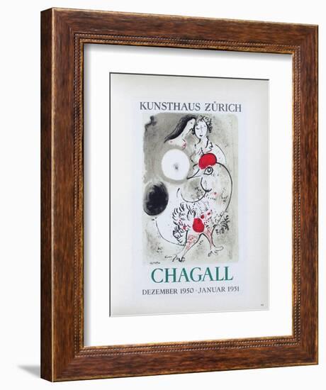 AF 1951 - Kunsthaus Zürich-Marc Chagall-Framed Collectable Print