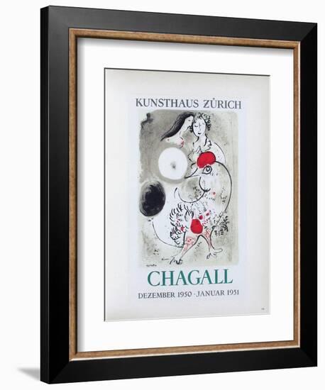 AF 1951 - Kunsthaus Zürich-Marc Chagall-Framed Collectable Print