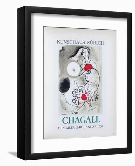 AF 1951 - Kunsthaus Zürich-Marc Chagall-Framed Collectable Print