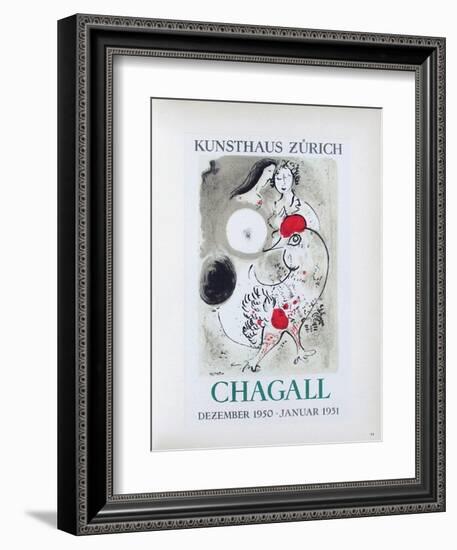 AF 1951 - Kunsthaus Zürich-Marc Chagall-Framed Collectable Print