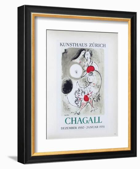 AF 1951 - Kunsthaus Zürich-Marc Chagall-Framed Collectable Print