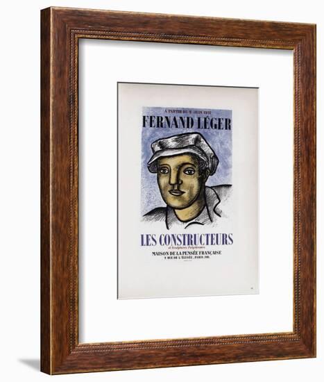 AF 1951 - Maison De La Pensée Française-Fernand Leger-Framed Collectable Print