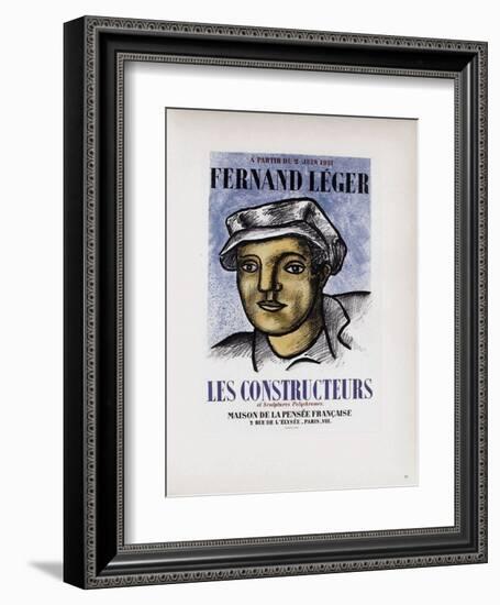 AF 1951 - Maison De La Pensée Française-Fernand Leger-Framed Collectable Print