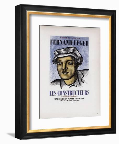 AF 1951 - Maison De La Pensée Française-Fernand Leger-Framed Collectable Print