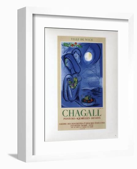 AF 1952 - Ville De Nice-Marc Chagall-Framed Collectable Print