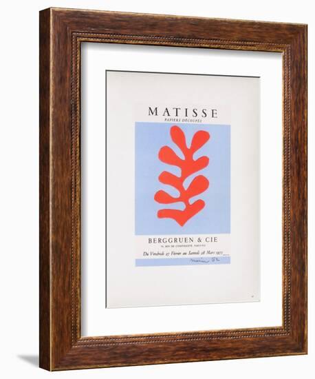 AF 1953 - Berggruen Et Cie-Henri Matisse-Framed Collectable Print