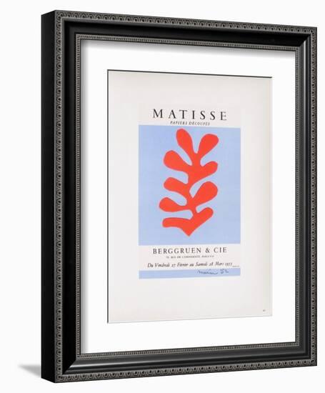 AF 1953 - Berggruen Et Cie-Henri Matisse-Framed Collectable Print