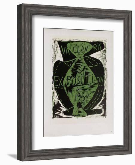 AF 1953 - Exposition Vallauris-Pablo Picasso-Framed Collectable Print