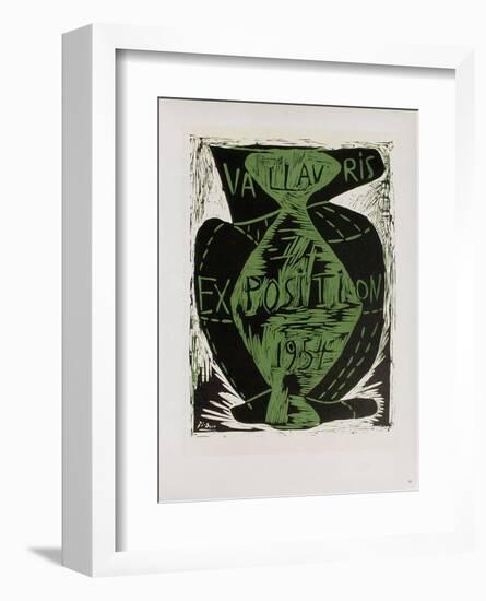 AF 1953 - Exposition Vallauris-Pablo Picasso-Framed Collectable Print