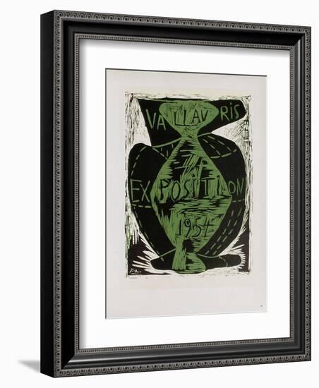 AF 1953 - Exposition Vallauris-Pablo Picasso-Framed Collectable Print