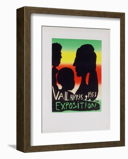 AF 1953 - Exposition Vallauris-Pablo Picasso-Framed Collectable Print