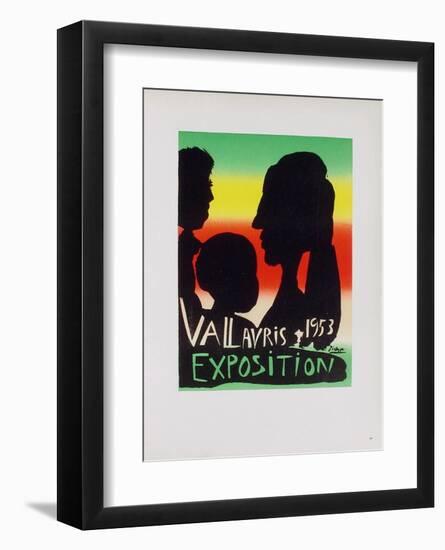 AF 1953 - Exposition Vallauris-Pablo Picasso-Framed Collectable Print