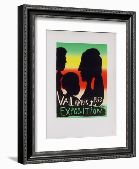 AF 1953 - Exposition Vallauris-Pablo Picasso-Framed Collectable Print