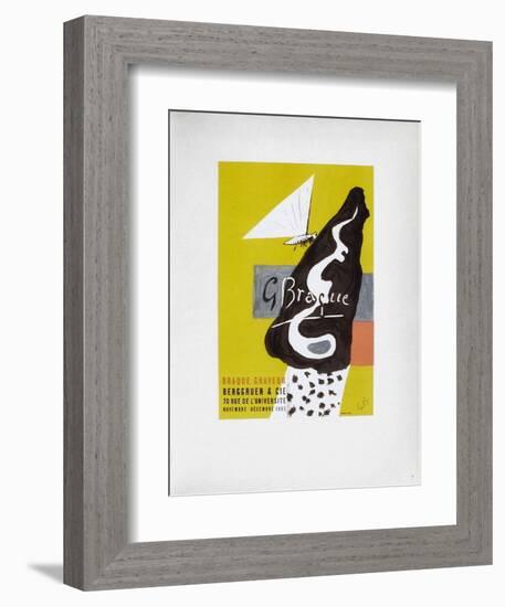 AF 1953 - Galerie Berggruen-Georges Braque-Framed Collectable Print