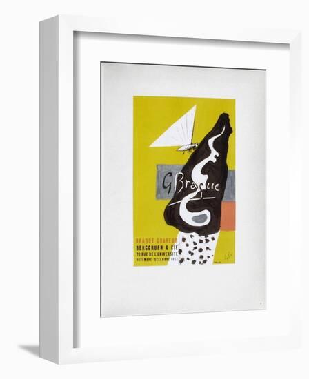 AF 1953 - Galerie Berggruen-Georges Braque-Framed Collectable Print