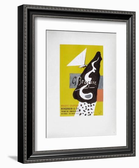 AF 1953 - Galerie Berggruen-Georges Braque-Framed Collectable Print