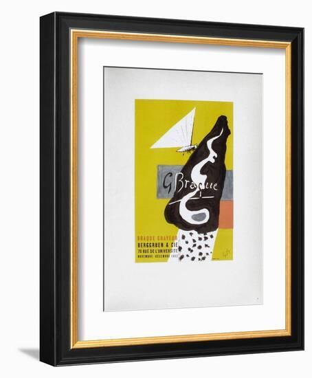 AF 1953 - Galerie Berggruen-Georges Braque-Framed Collectable Print