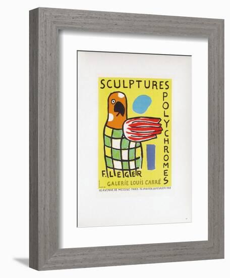 AF 1953 - Galerie Louis Carré-Fernand Leger-Framed Collectable Print