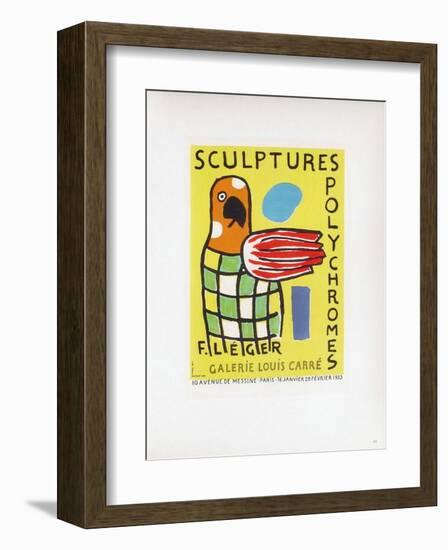 AF 1953 - Galerie Louis Carré-Fernand Leger-Framed Collectable Print