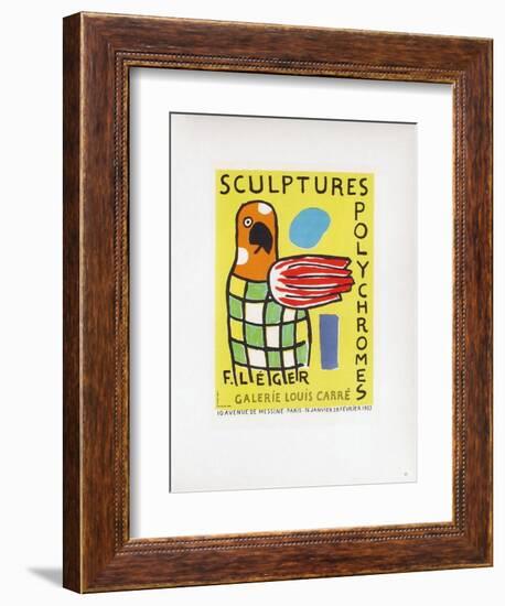 AF 1953 - Galerie Louis Carré-Fernand Leger-Framed Collectable Print