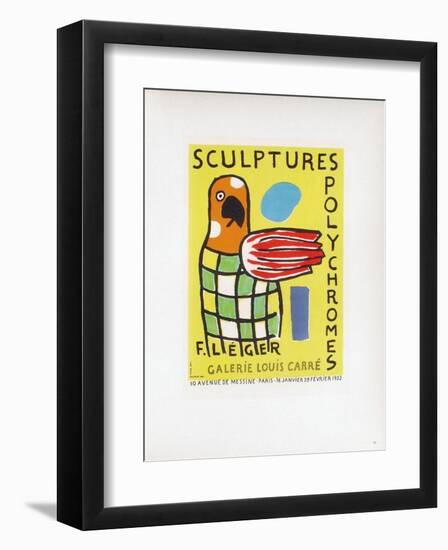 AF 1953 - Galerie Louis Carré-Fernand Leger-Framed Collectable Print