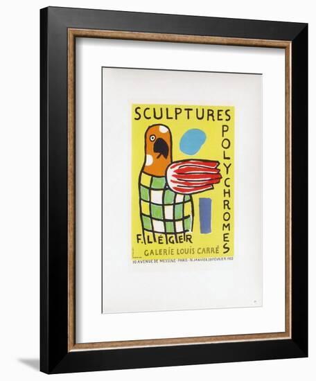 AF 1953 - Galerie Louis Carré-Fernand Leger-Framed Collectable Print