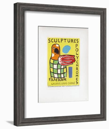 AF 1953 - Galerie Louis Carré-Fernand Leger-Framed Collectable Print